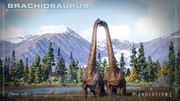 JWE2 screenshot - Brachiosaurus